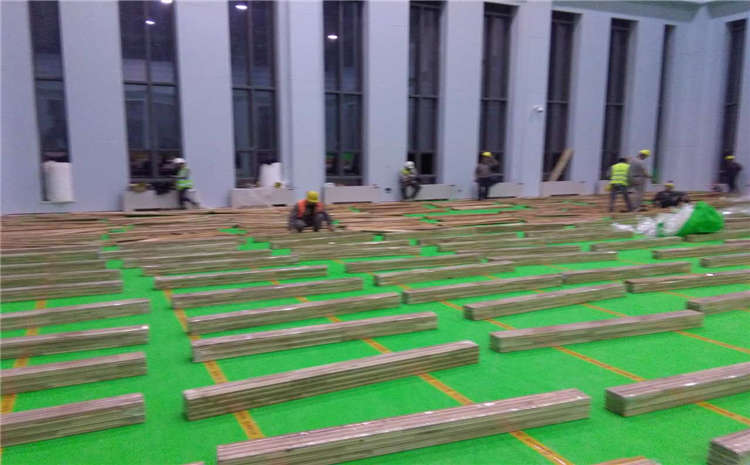 俄勒岡松籃球運動地板每平米價格