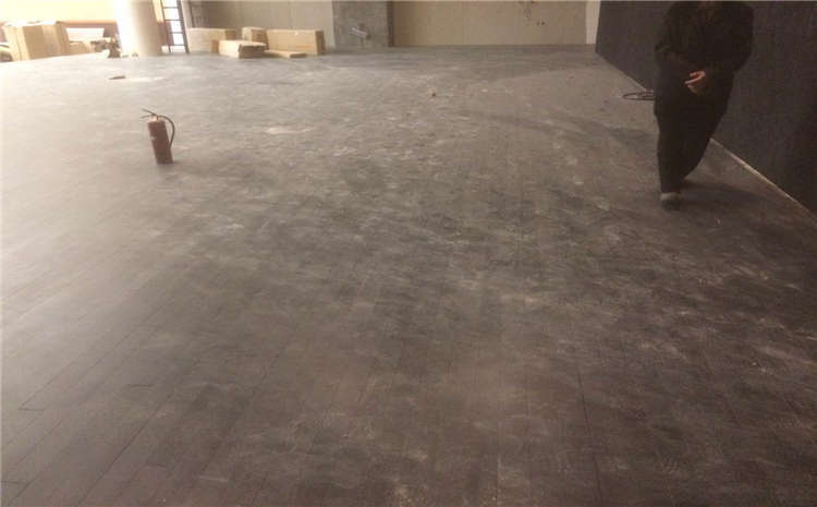 天津企口實木運動地板施工