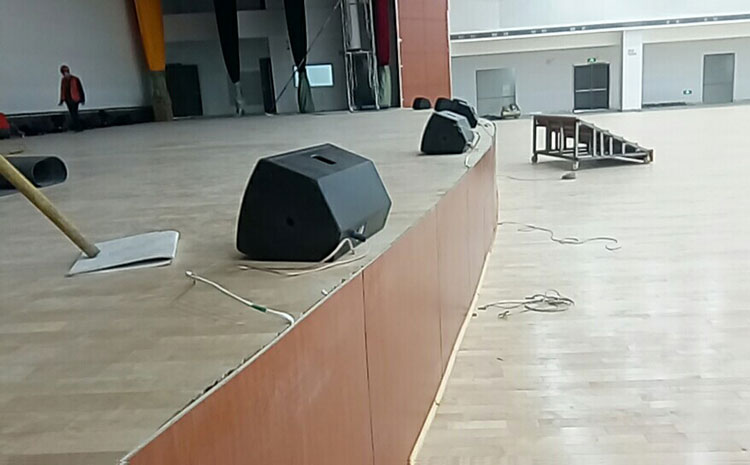 西藏柞木實木運動地板工廠