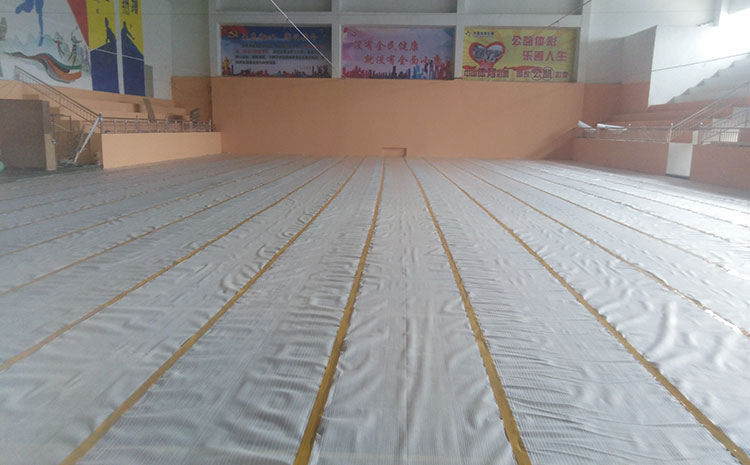 俄勒岡松籃球運動地板結(jié)構(gòu)