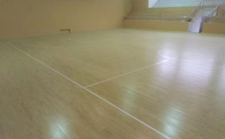 硬木企口乒乓球館木地板主輔龍骨結(jié)構(gòu)