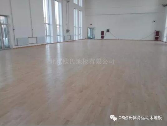 呼和浩特市呼鐵公安局警訓(xùn)基地體育木地板案例 呼和浩特市呼鐵公安局警訓(xùn)基地體育木地板案例