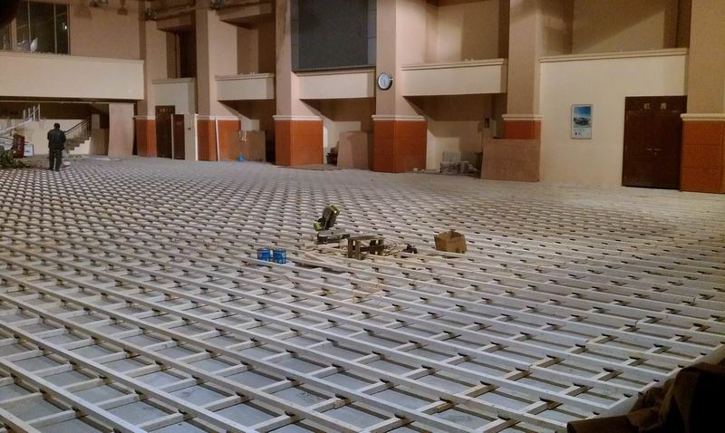 籃球木地板的安裝及施工工藝