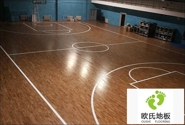北京籃球館地板安裝 天津運(yùn)動(dòng)木地板廠家供應(yīng)