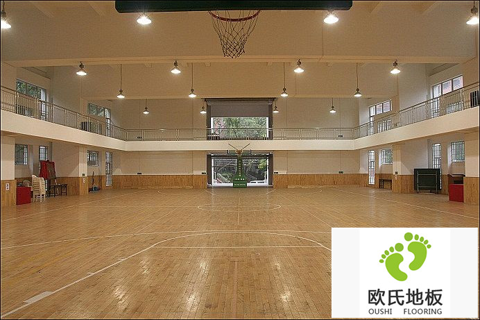 籃球館實木地板要做好防水防潮