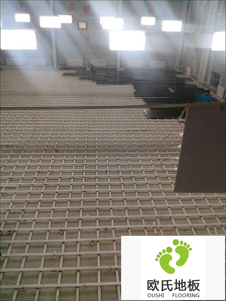 體育館地板中毛地板的鋪設(shè)要求