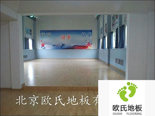 新疆阿克蘇戒毒所運動木地板成功案例