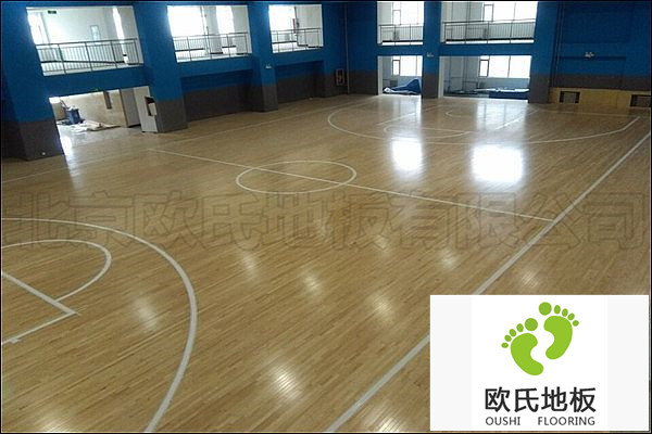 山西運動木地板：陽泉市城區(qū)行政審批服務(wù)中心 籃球館地板案例