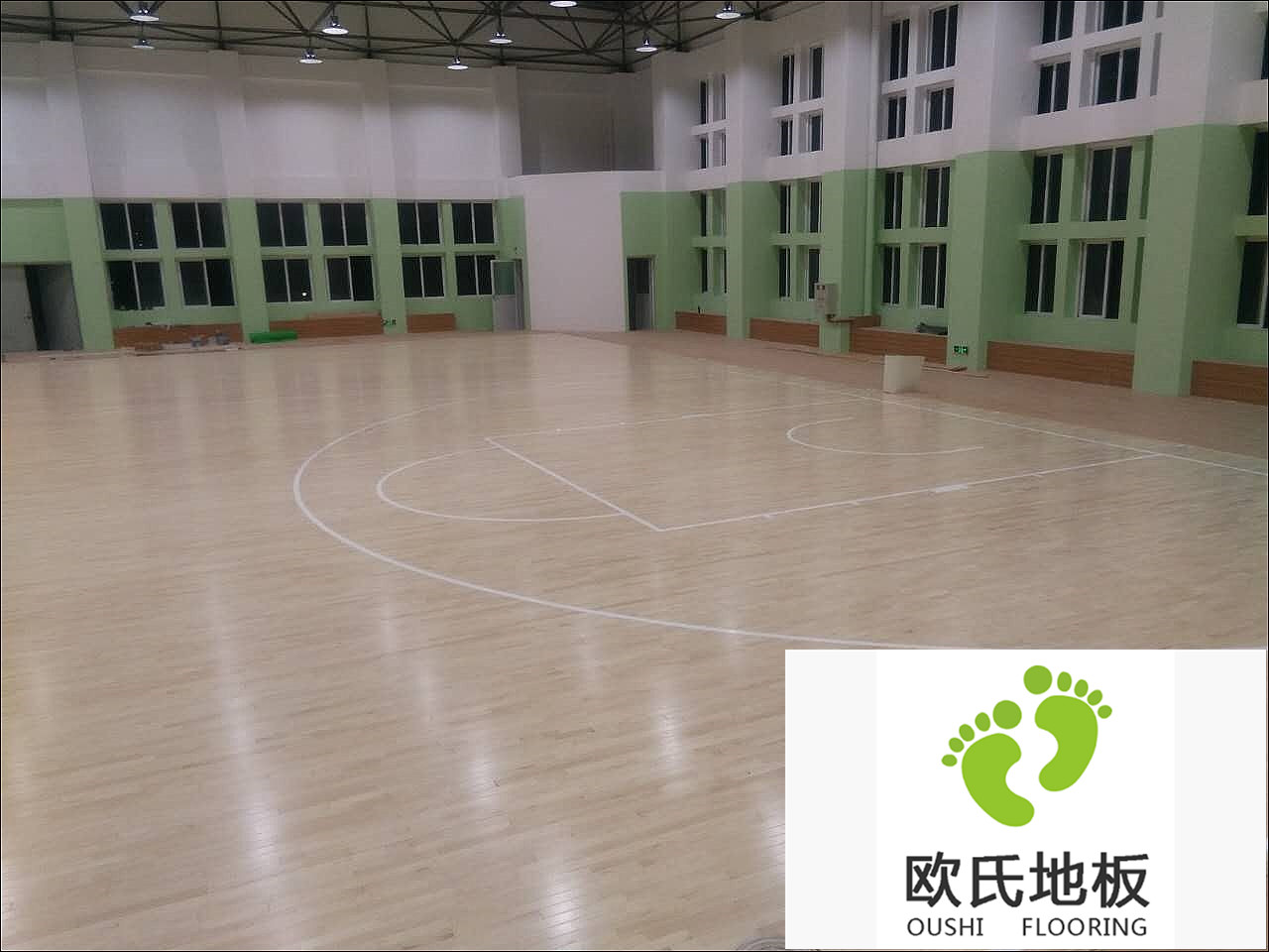 汕頭特殊教育學(xué)?；@球館木地板案例