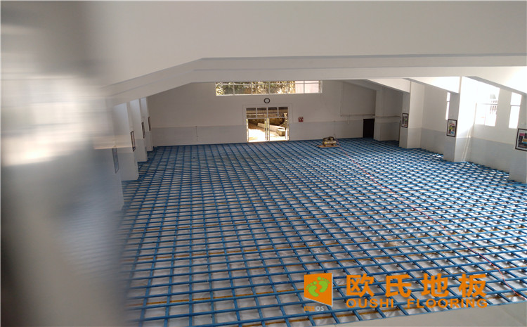 云南省個舊市綠春小學體育館木地板項目