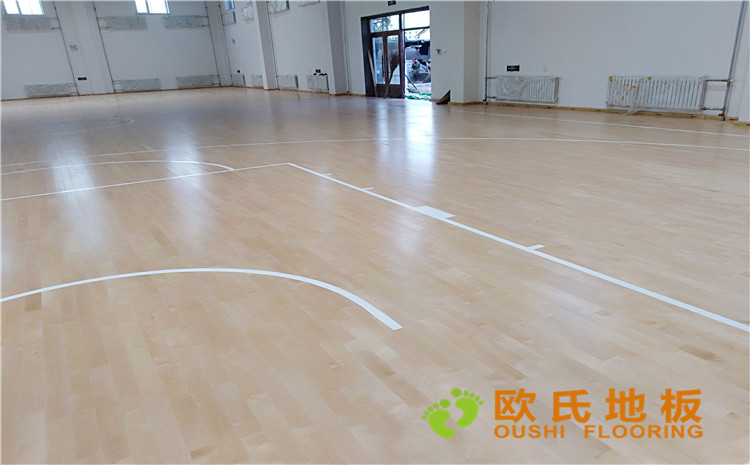 佳木斯市同江消防隊籃球館木地板項目